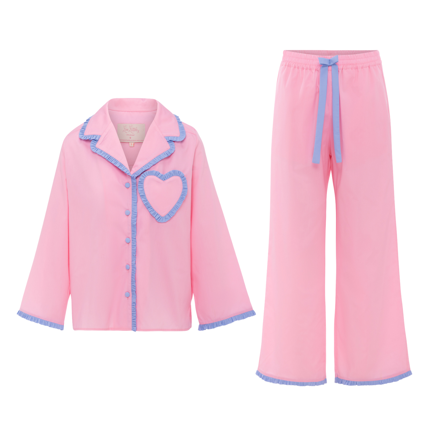 Dolce Confetto organic cotton pyjama set by Love Letters x