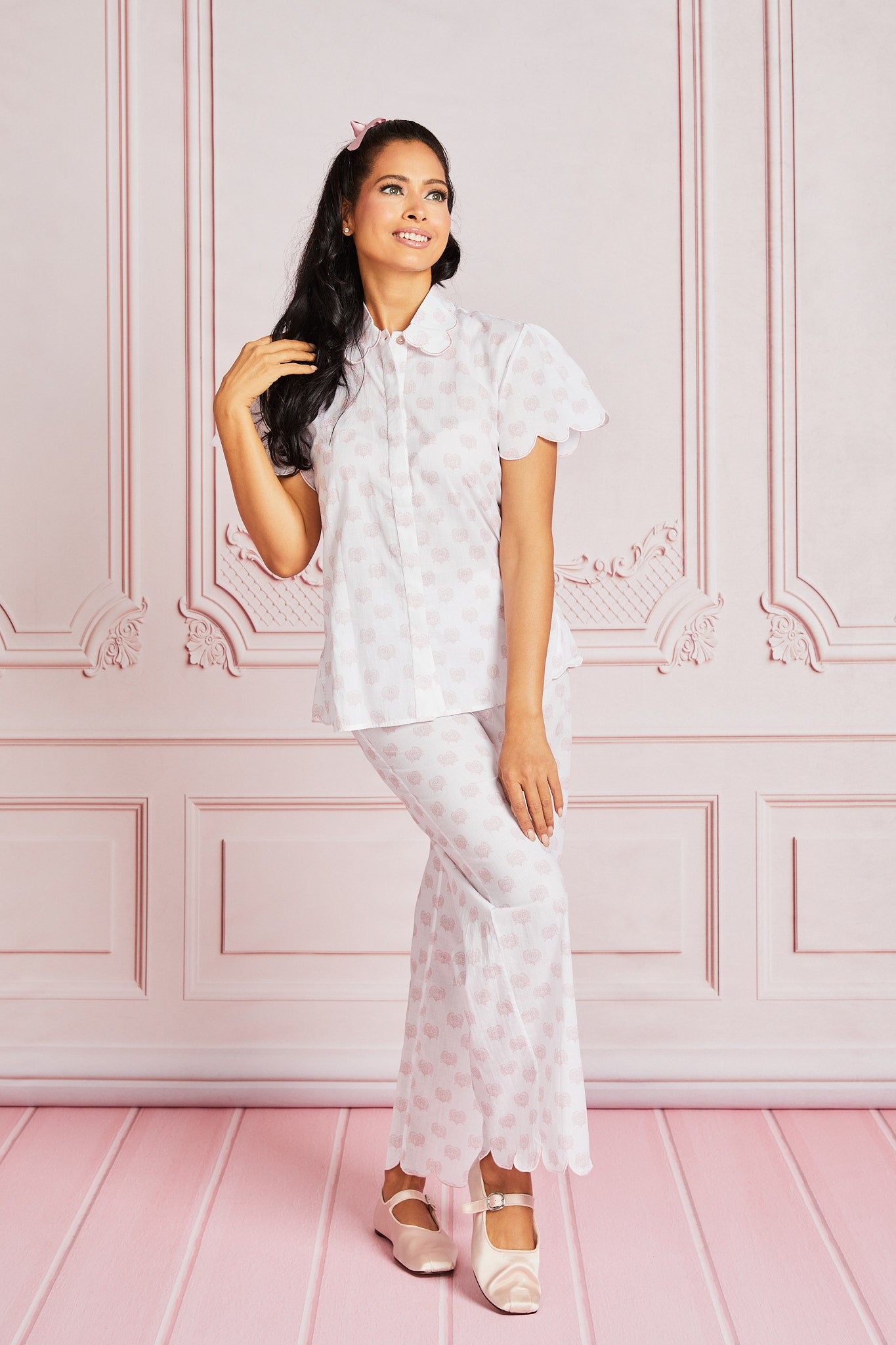 Jaipur Paisley Cap Sleeve Blouse