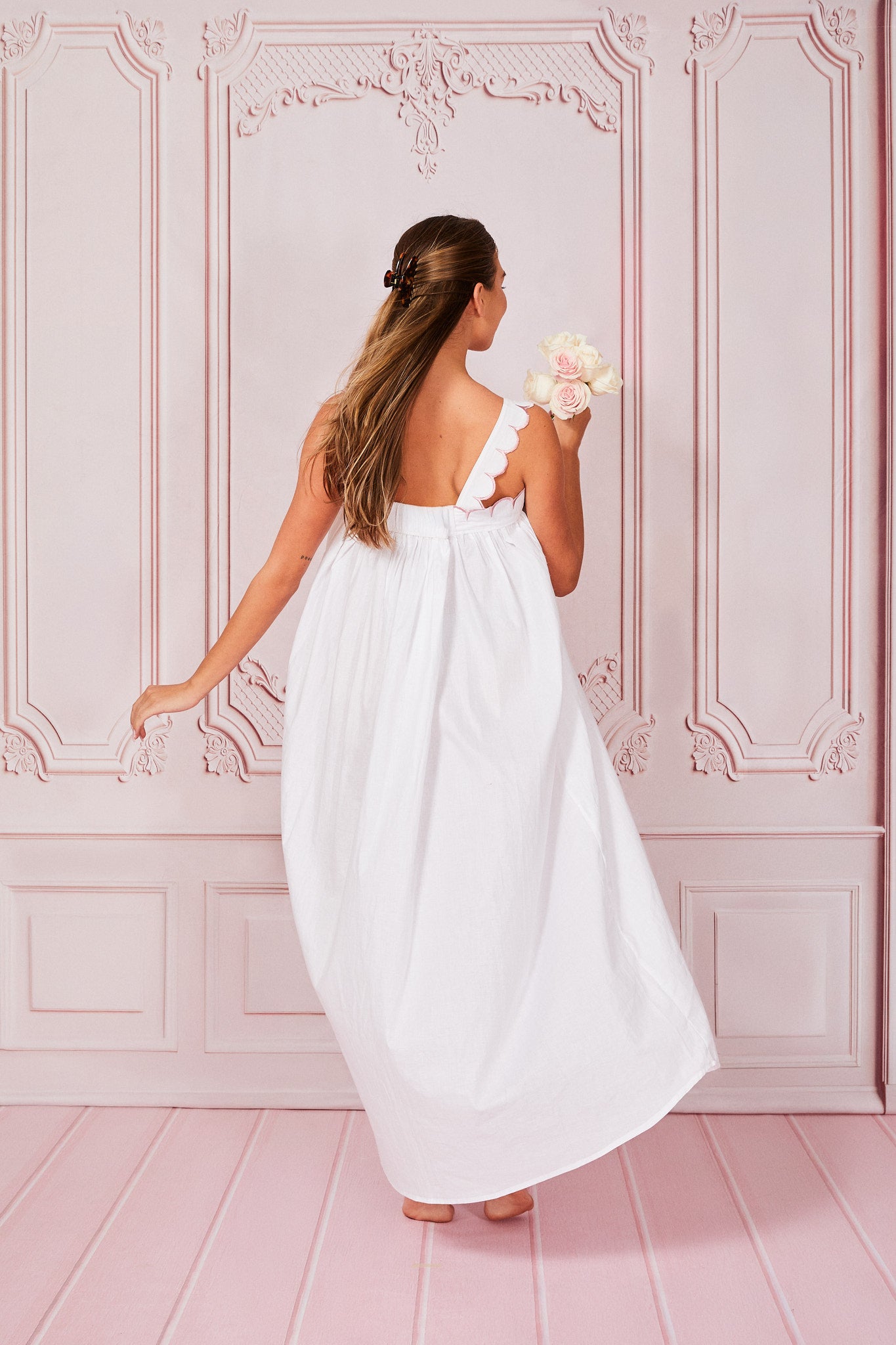 White Jaipur Nightie