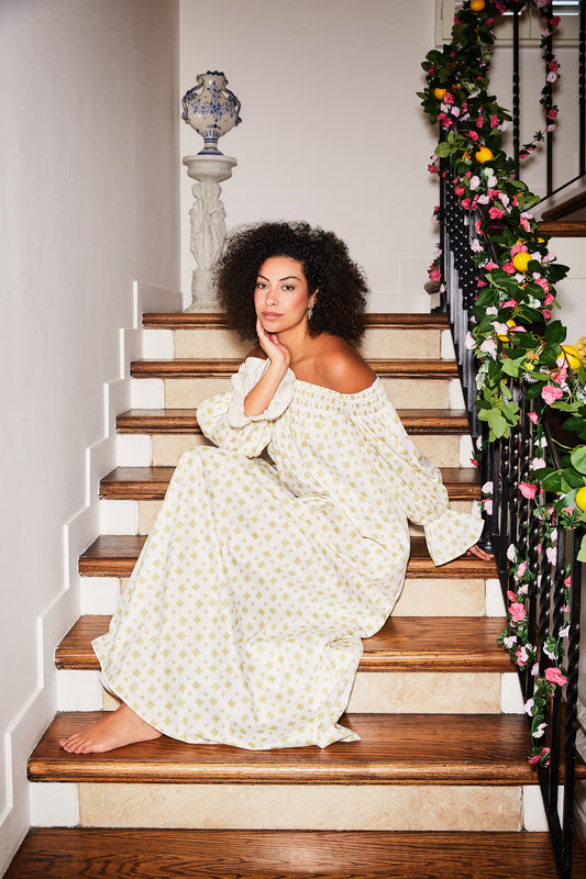 Dolce Mare Off Shoulder Day Dream Dress