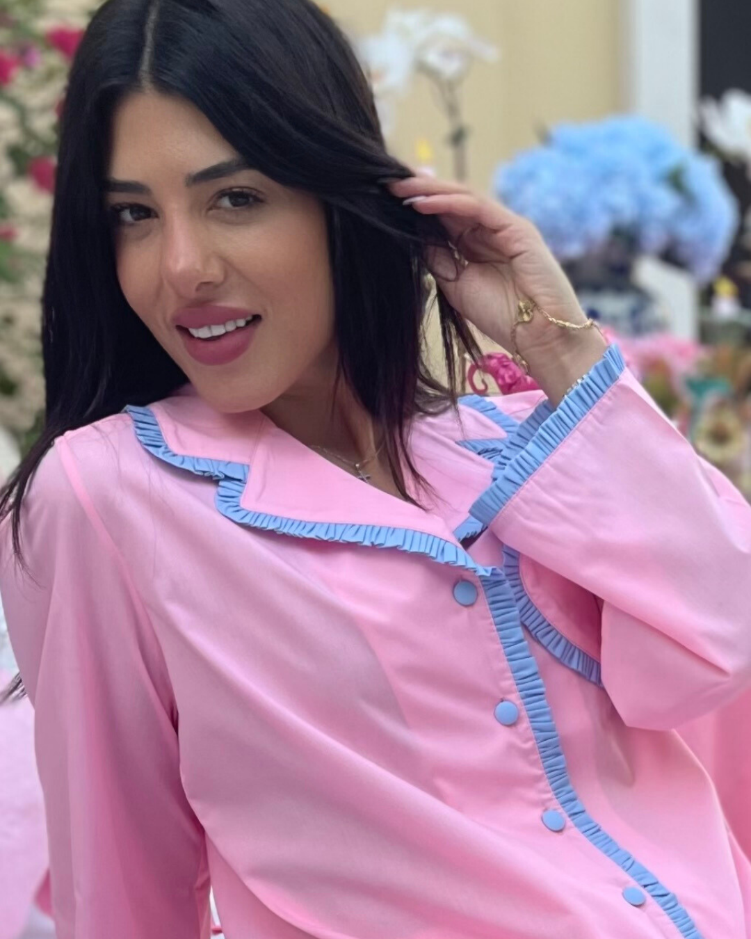 Dolce Confetto organic cotton pyjama set by Love Letters x