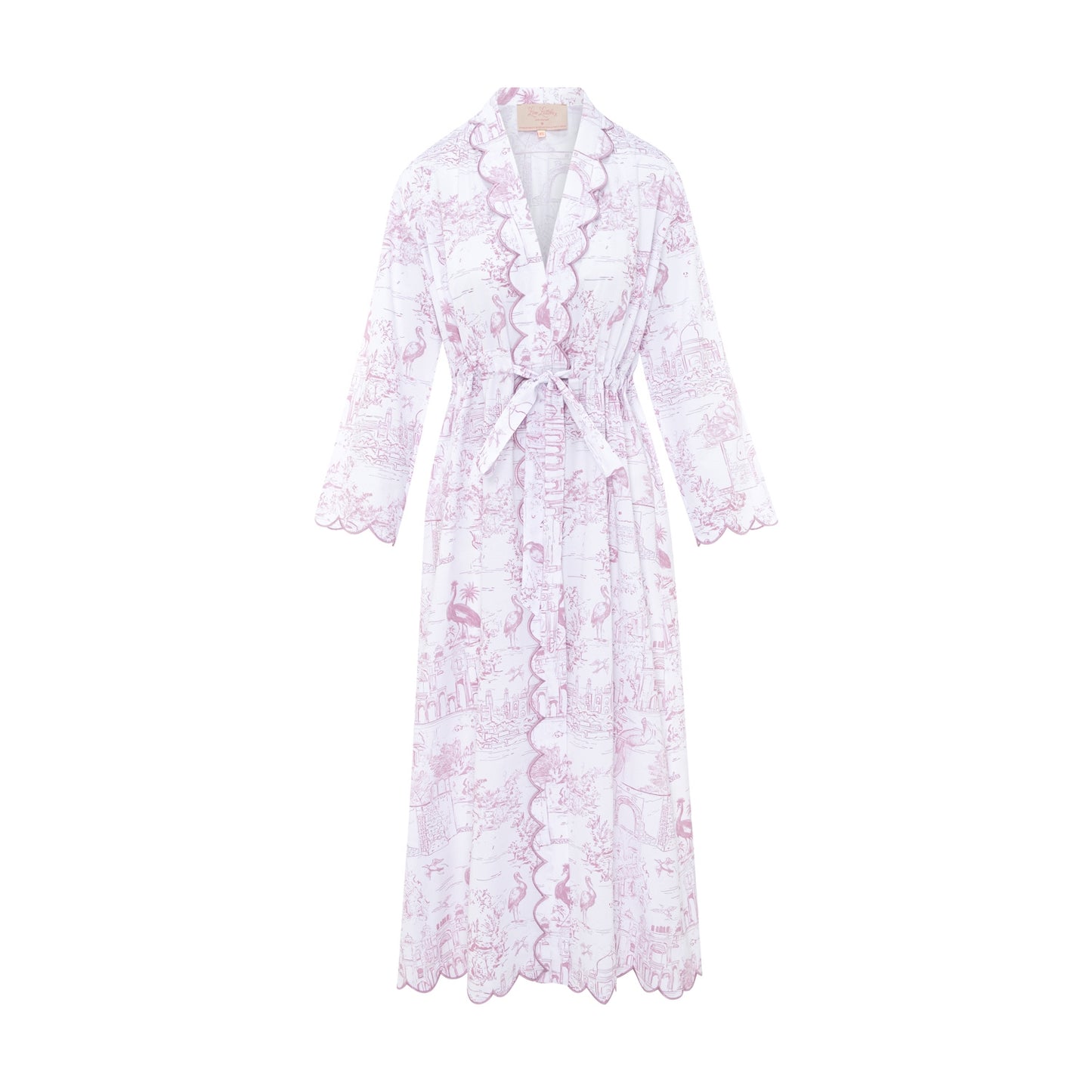 Pink Toile Robe - Long