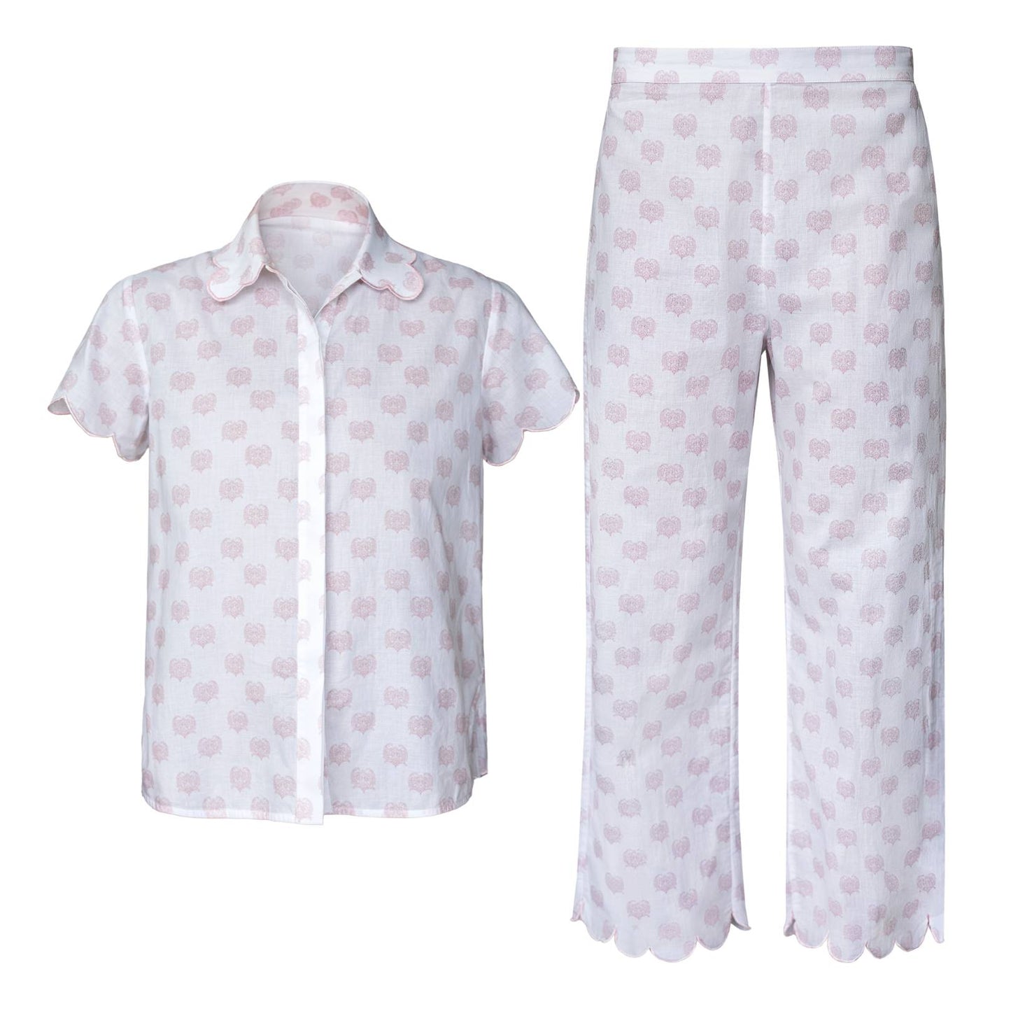 Pink Jaipur Paisley PJ Pant Set