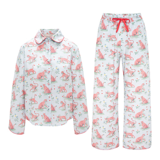 Layla Blue Long PJ Set