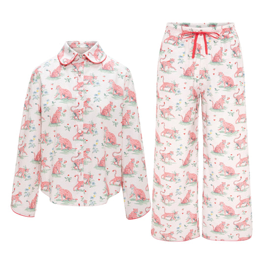 Layla Pink Long PJ Set