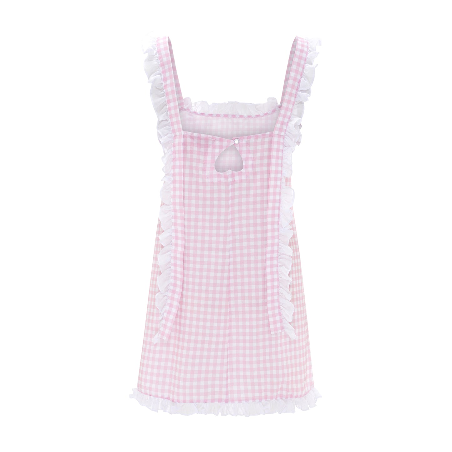 Dolce Gingham Rosa Sleep Dress - Short