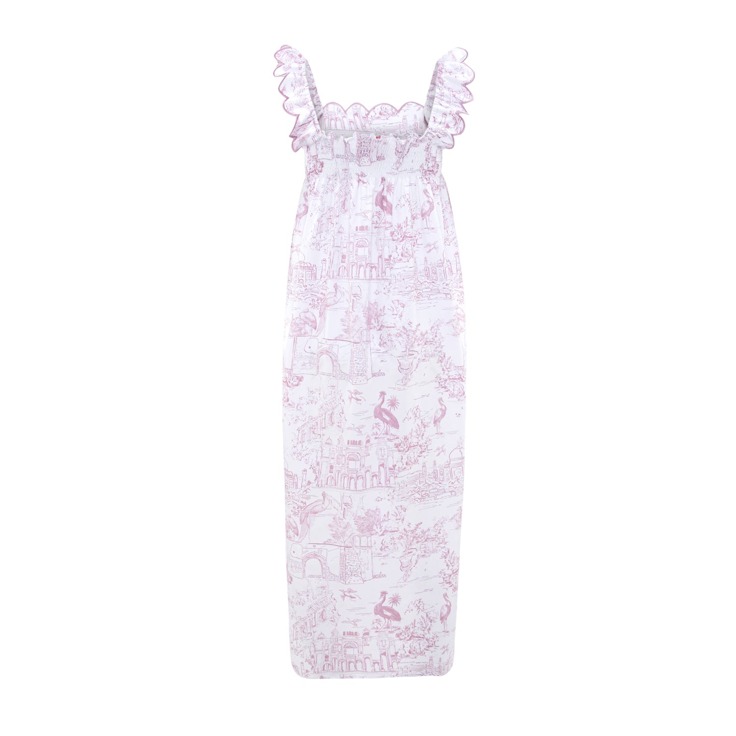 Pink Toile Nightie - Long